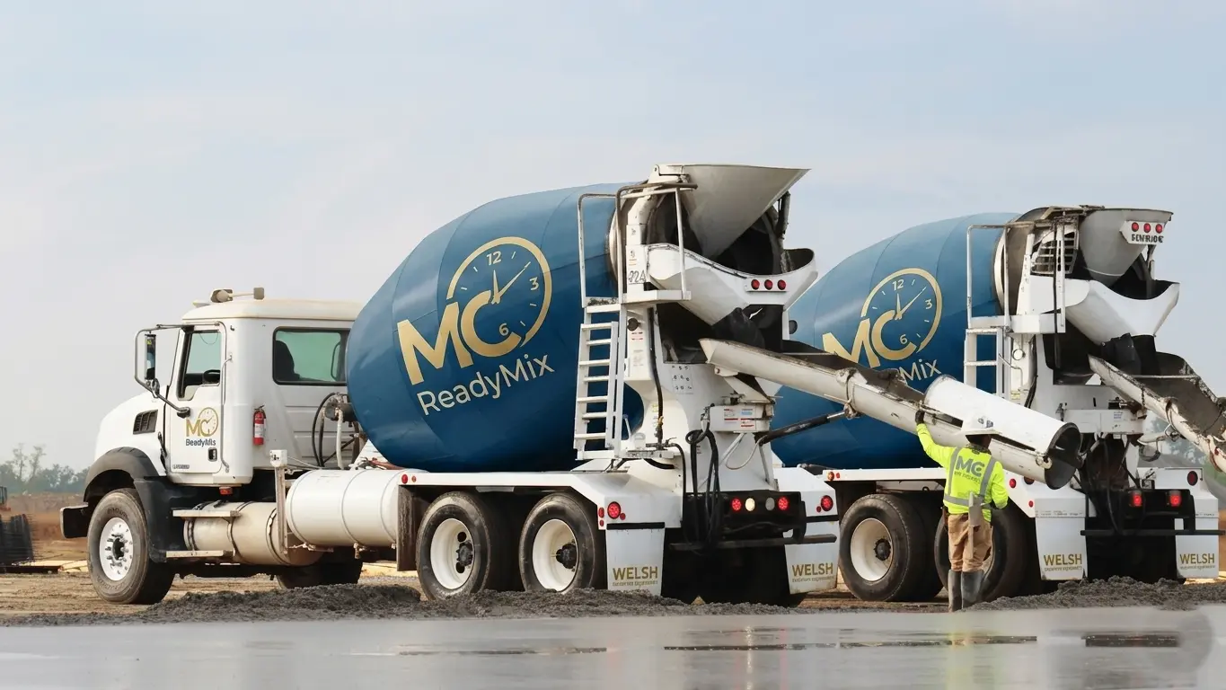 Our concrete mixer truck